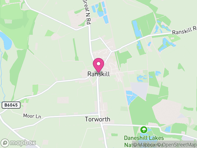 Map of Ranskill, Bassetlaw