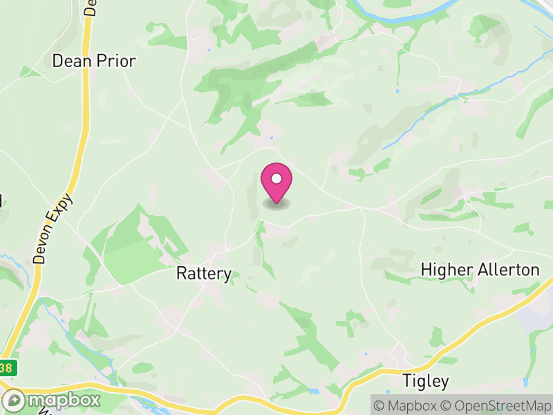Map of Rattery, South Hams