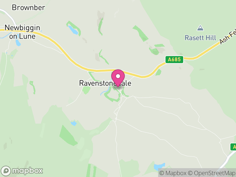 Map of Ravenstonedale, Westmorland and Furness