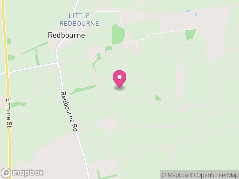 Map of Redbourne, North Lincolnshire