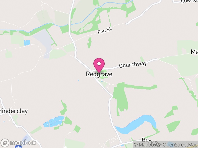 Map of Redgrave, Mid Suffolk