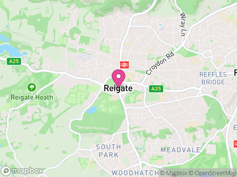Map of Reigate