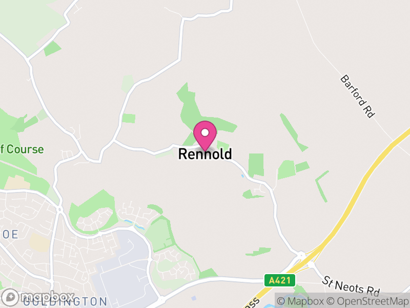 Map of Renhold, Bedford