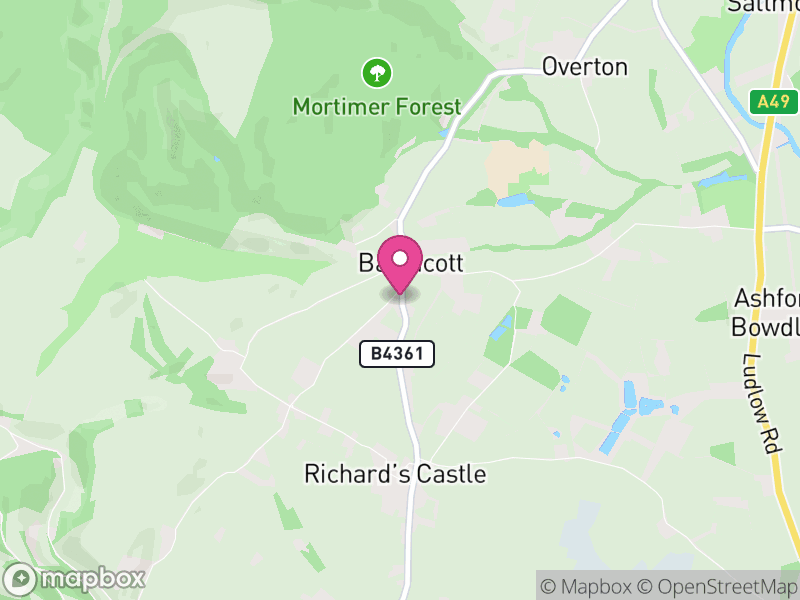 Map of Richard's Castle, England