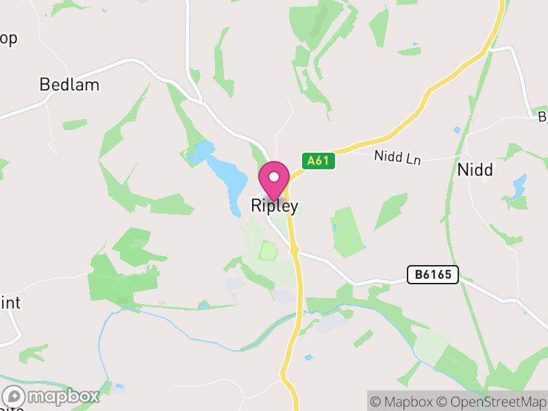 Map of Ripley, North Yorkshire
