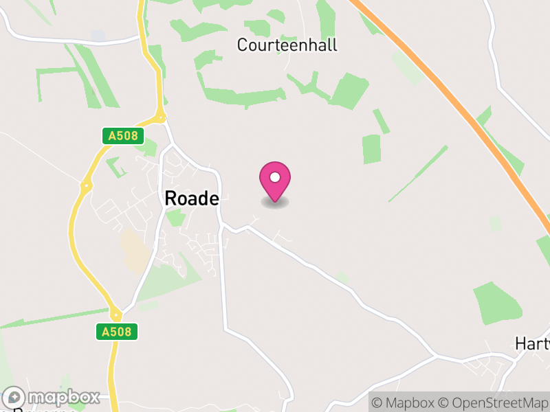 Map of Roade, West Northamptonshire