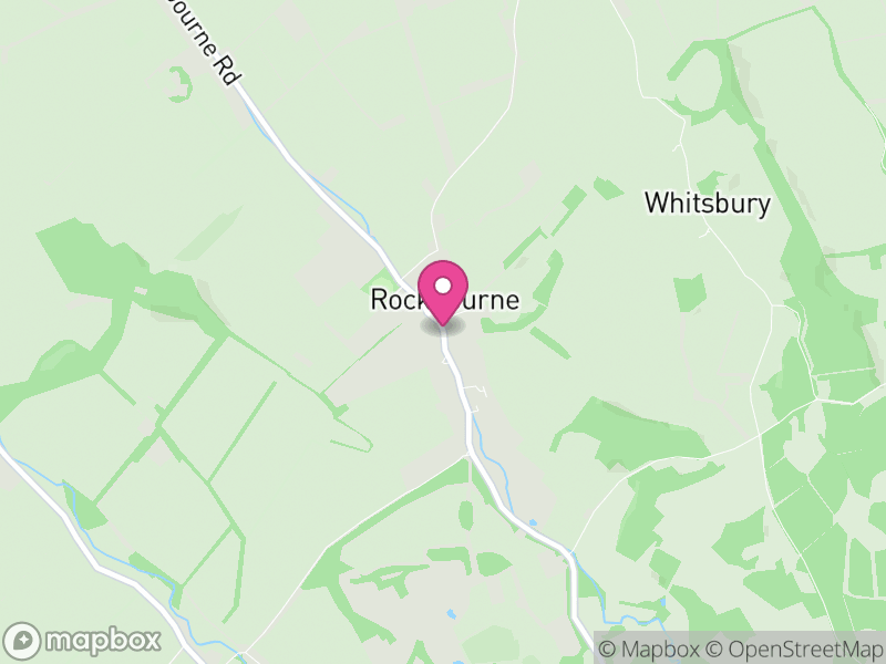 Map of Rockbourne, New Forest