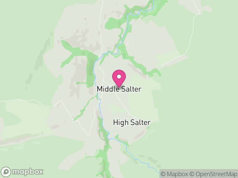 Map of Roeburndale, Lancaster