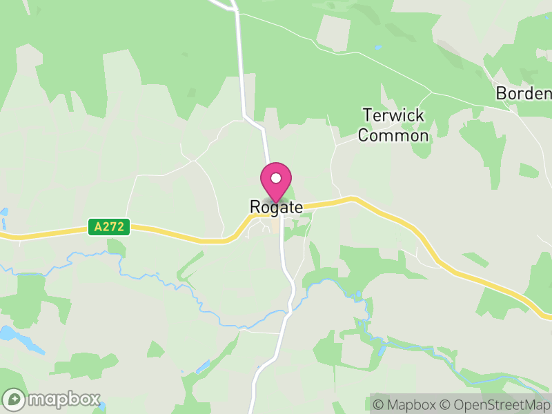 Map of Rogate, Chichester