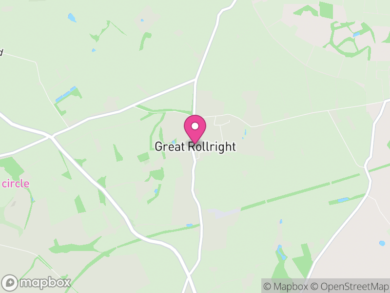 Map of Rollright, West Oxfordshire