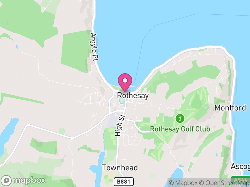 Map of Rothesay