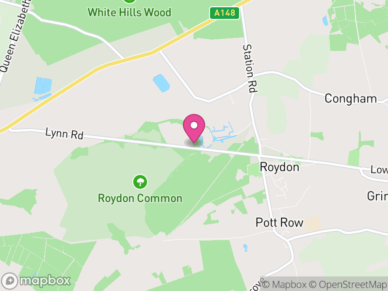 Map of Roydon, King's Lynn and West Norfolk