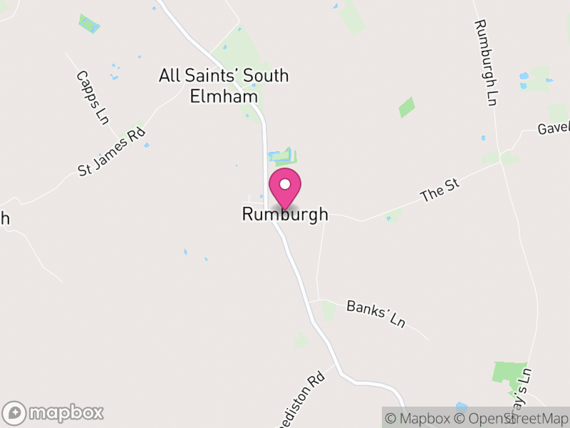 Map of Rumburgh, East Suffolk
