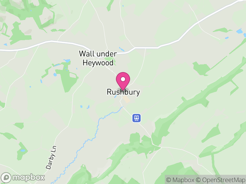 Map of Rushbury, England