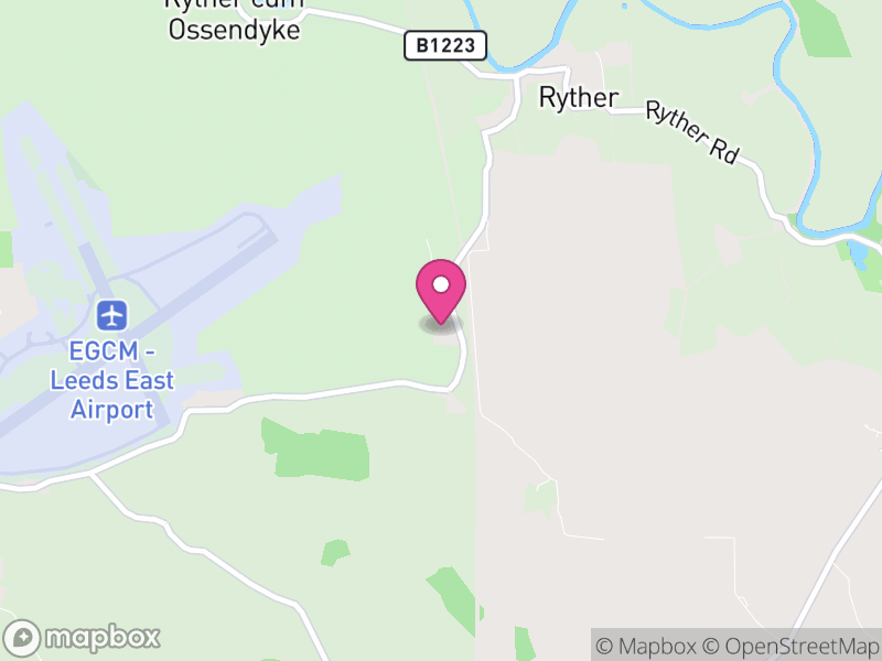 Map of Ryther cum Ossendyke, North Yorkshire