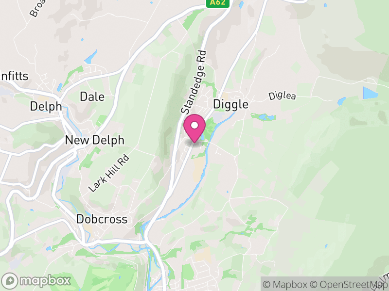 Map of Saddleworth, Oldham