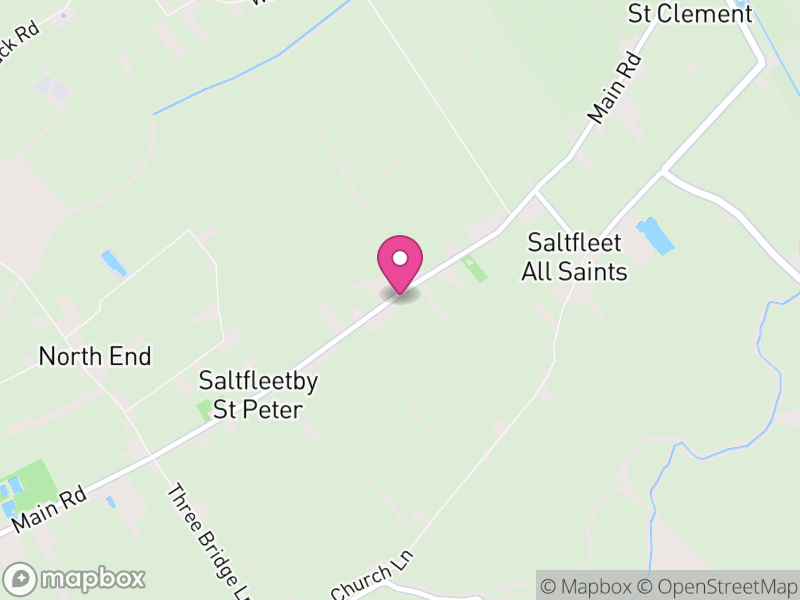 Map of Saltfleetby, East Lindsey