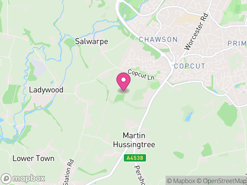 Map of Salwarpe, Wychavon