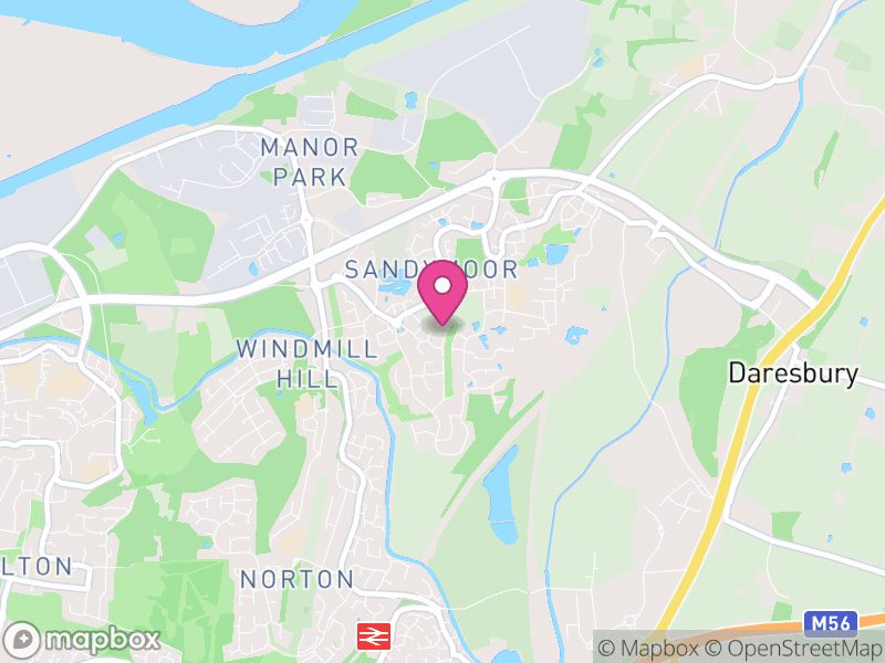 Map of Sandymoor, Halton