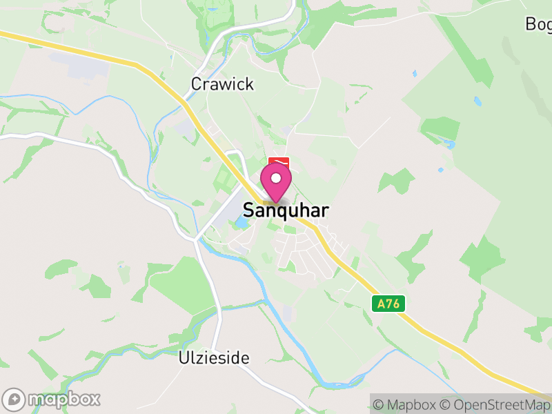 Map of Sanquhar