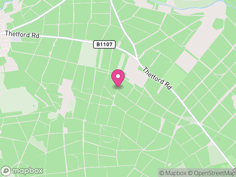 Map of Santon Downham, West Suffolk