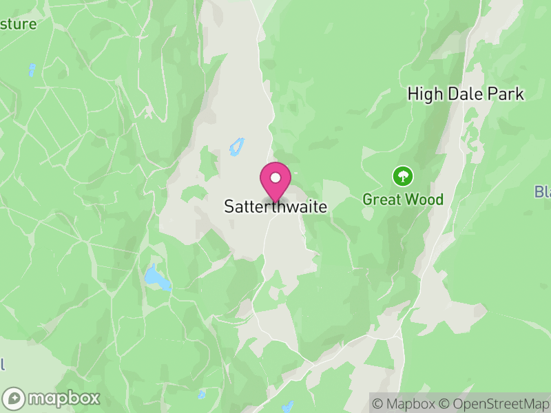 Map of Satterthwaite, Westmorland and Furness