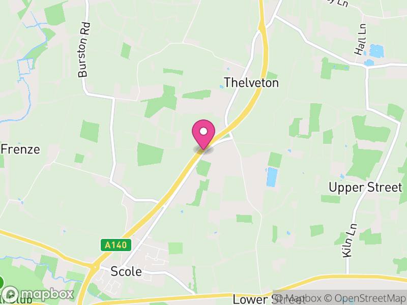 Map of Scole, South Norfolk