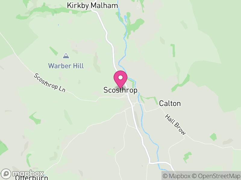 Map of Scosthrop, North Yorkshire