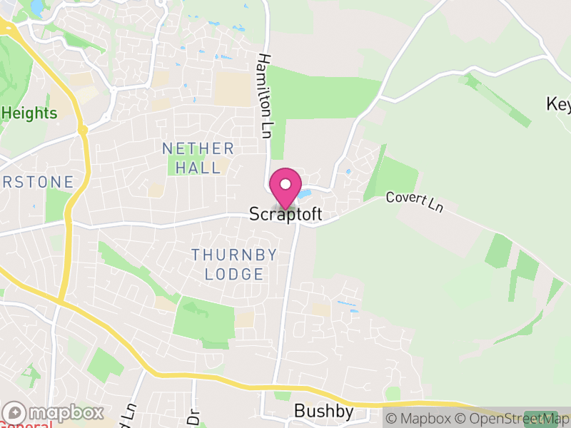 Map of Scraptoft, Harborough
