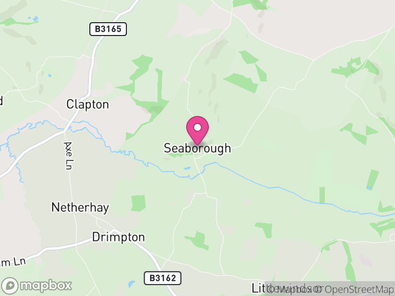 Map of Seaborough, Dorset