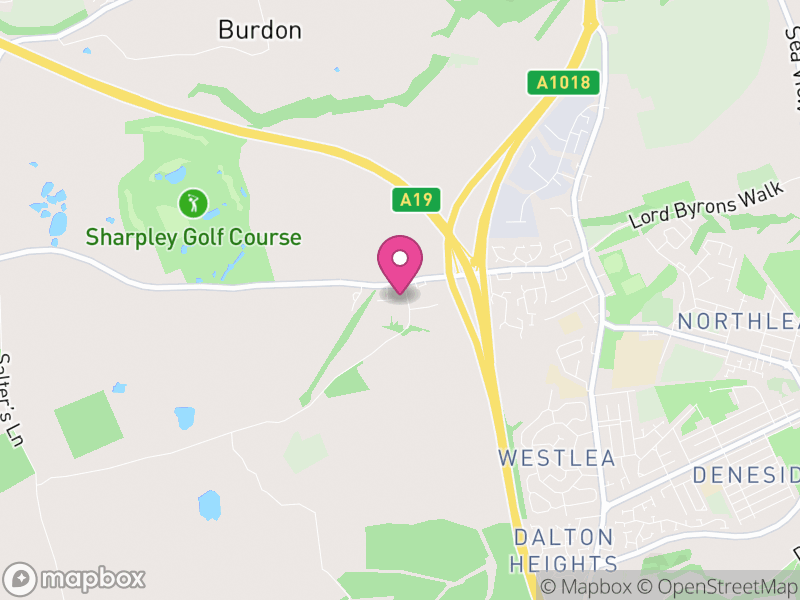 Map of Seaton with Slingley, County Durham