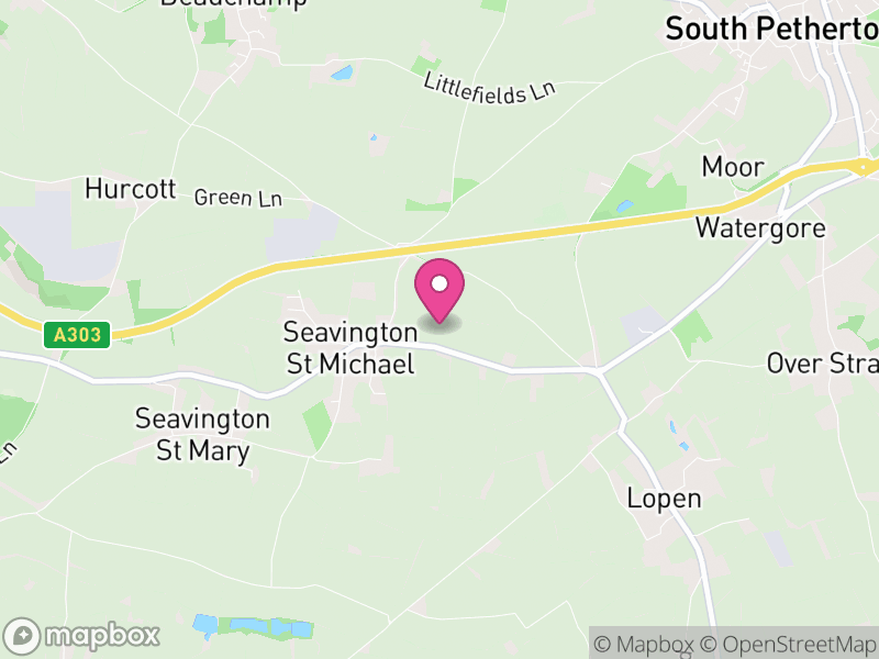 Map of Seavington St Michael, Somerset
