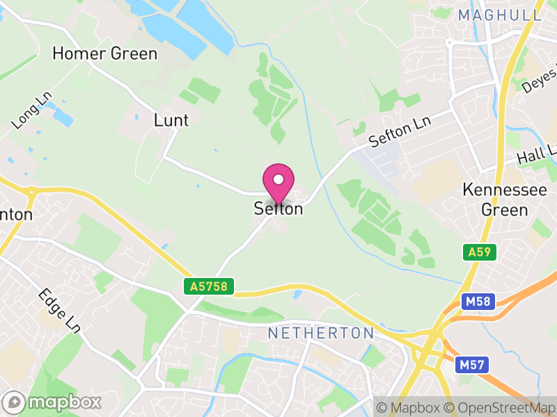 Map of Sefton, Sefton