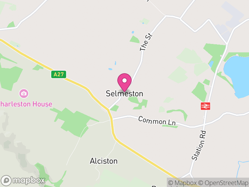 Map of Selmeston, Wealden