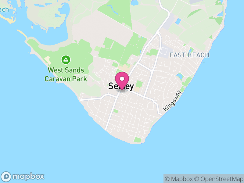 Map of Selsey, Chichester