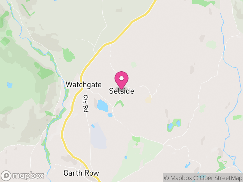 Map of Selside and Fawcett Forest, Westmorland and Furness