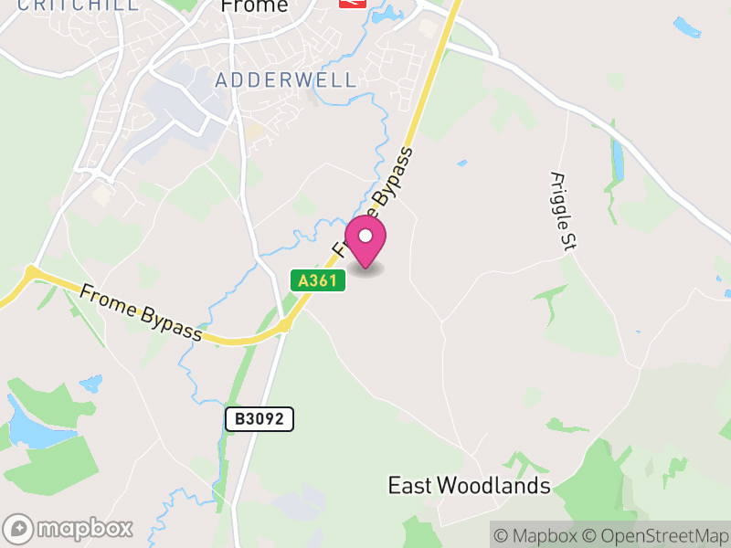 Map of Selwood, Somerset