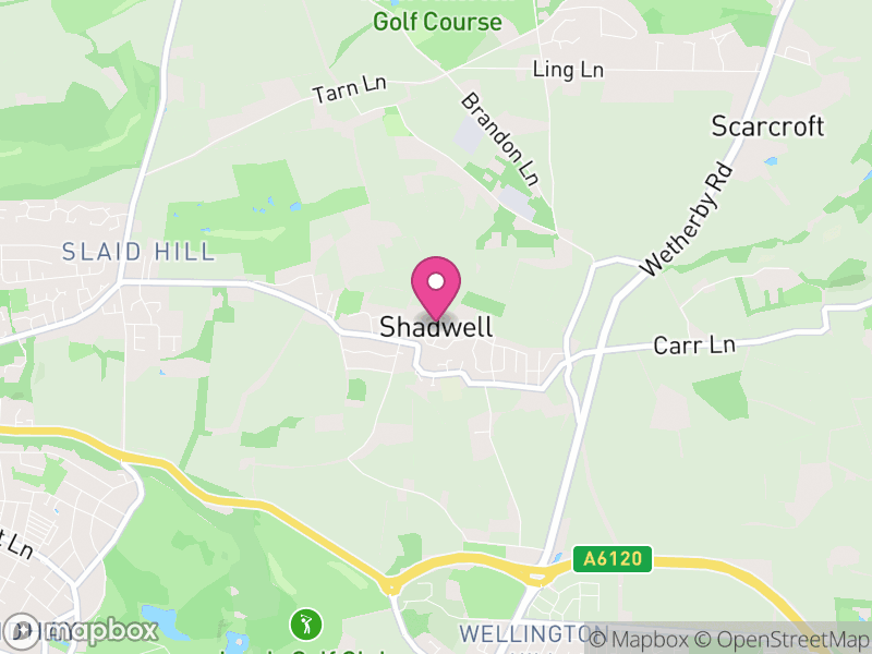 Map of Shadwell, Leeds