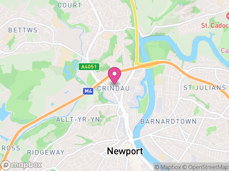 Map of Shaftesbury, Newport