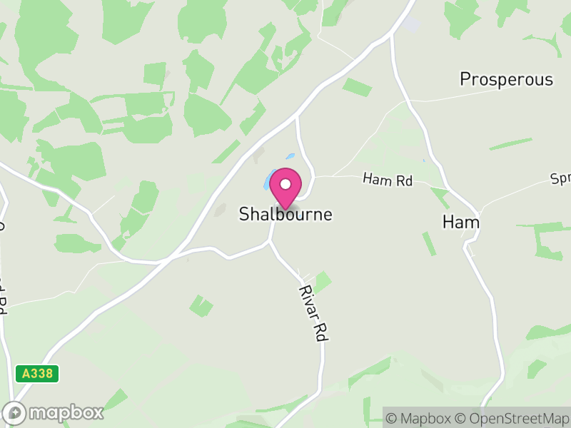 Map of Shalbourne, Wiltshire