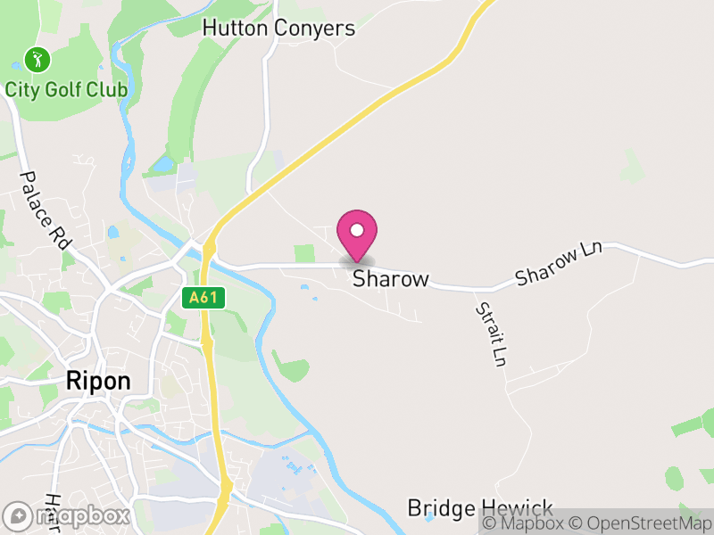 Map of Sharow, North Yorkshire