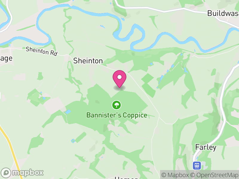 Map of Sheinton, England