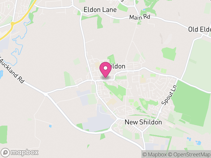 Map of Shildon, County Durham