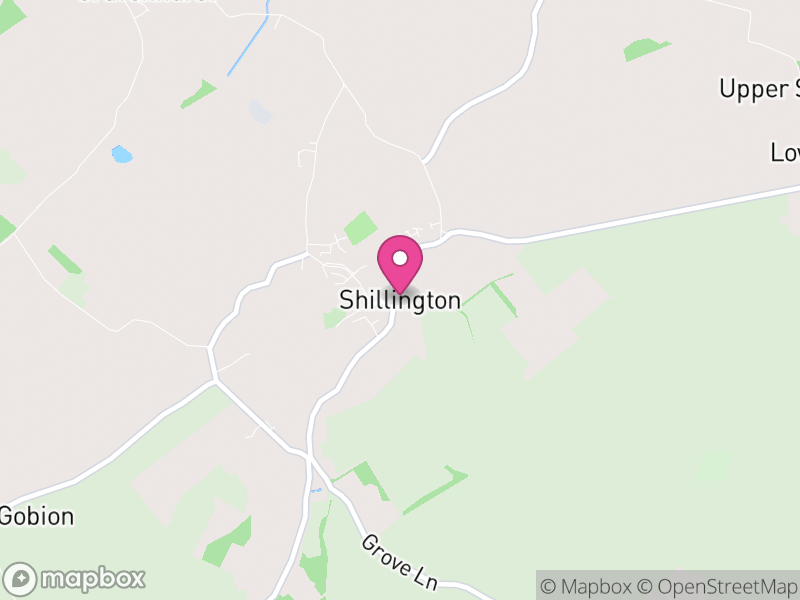 Map of Shillington, Central Bedfordshire
