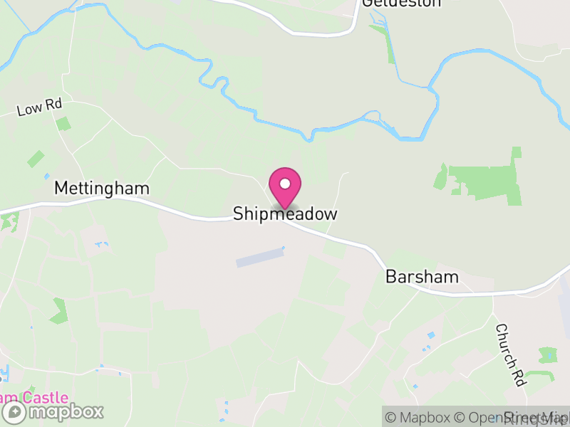 Map of Shipmeadow, East Suffolk