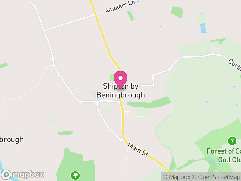 Map of Shipton, North Yorkshire