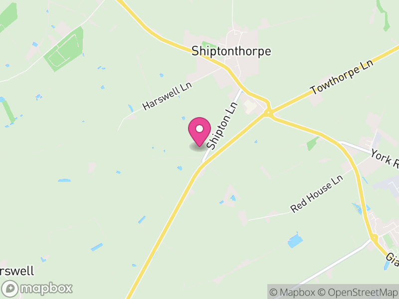 Map of Shipton Thorpe, East Riding of Yorkshire