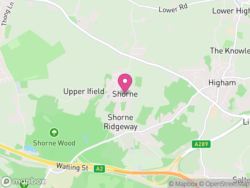 Map of Shorne, Gravesham