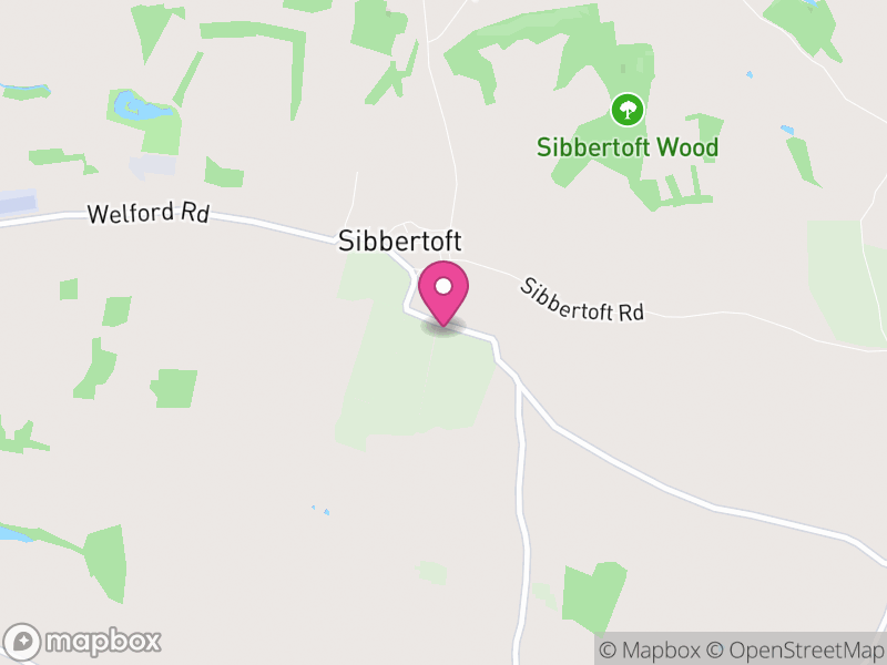 Map of Sibbertoft, West Northamptonshire