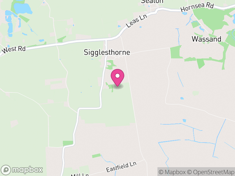 Map of Sigglesthorne, East Riding of Yorkshire